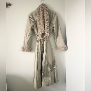 SPELL | Eagleback Duster Coat Khaki Eagle S/M